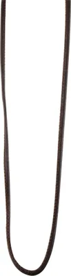Produktbild von "Brendir" Echtleder Kette, dunkelbraun, Breite 2mm
