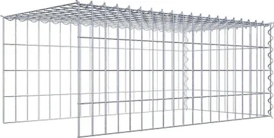 Produktbild von Anbaugabione Typ 4 100 cm x 40 cm x 50 cm (L x H x T), Maschenweite 5 cm x 10 cm, Spirale