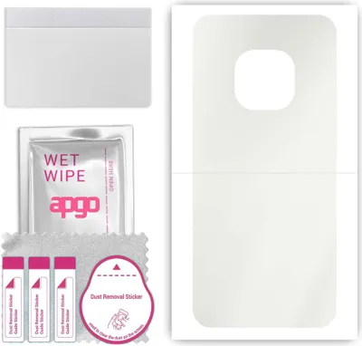 Produktbild von apgo Rückseite Schutzfolie, Matt, kompatibel mit Nokia XR20, Hinten Hydrogel-Displayschutzfolie mit Positionierhilfe, kratzfest, einfache Montage