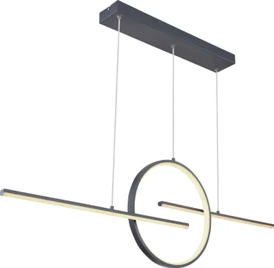 Produktbild von Globo Lighting Hängeleuchte Metall Graphit, LED