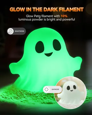Produktbild von PETG Filament Glow in the Dark, 1,75 mm, 1 kg, für 3D-Druck