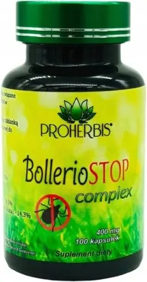 Produktbild von Bolleriostop-Komplex Lyme-Borreliose Proherbis 100 Kapseln