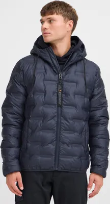 Produktbild von INDICODE IDLimans Herren Jacke Winterjacke Herrenjacke mit Kapuze Kordelzug Label-Details Regular fit