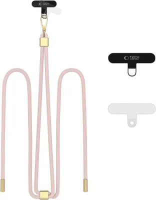Zdjęcie produktu dla Pasek Tech-Protect C2S CrossBody Smycz DO Telefonu Różowy