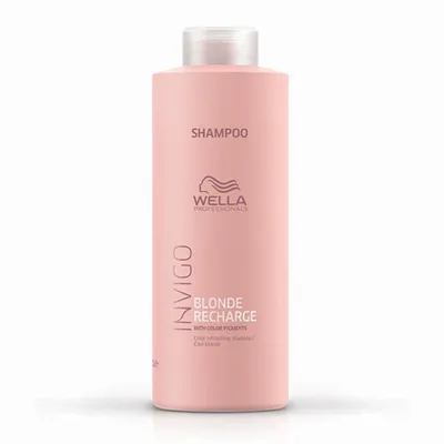 Zdjęcie produktu dla Wella Invigo Blonde Recharge Shampoo 1000ml