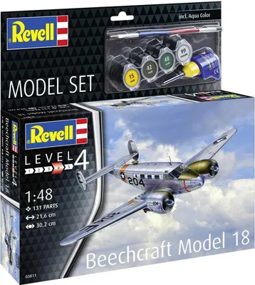 Produktbild von ModelSet 63811 - Beechcraft Modell 18 (1:48)