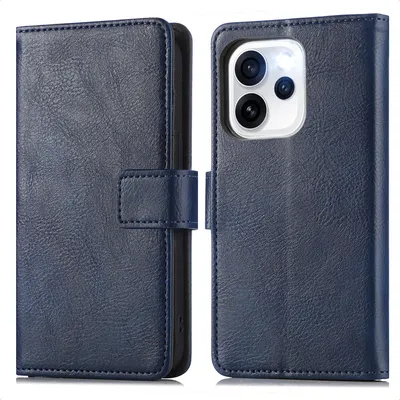 Productafbeelding van imoshion Luxe Bookcase voor de Oppo Reno15 Pro (5G) - Donkerblauw