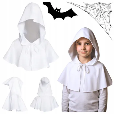 Produktbild von Halloween Kostüm Vampir Umhang mit Kapuze Karnevalsverkleidung