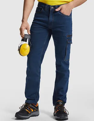 Produktbild von Roly Workwear Raptor Multipocket Jeans