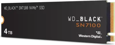 Image de Disque à état solide (SSD) Western Digital Black SN7100 4TB PCI Express 5.0 x4 M.2 2280