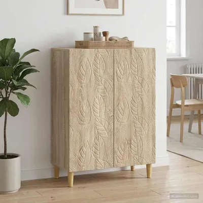 Obrázok produktu pre vidaXL Komoda Sonoma dub 66 x 34,5 x 90 cm drevotrieska