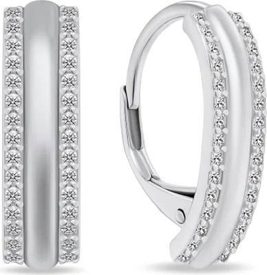 Immagine prodotto di Incantevoli orecchini in argento con zirconi LME299