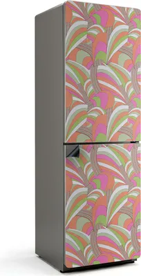 Obrázek produktu pro Magnetický kryt na lednici - Dekorativní magnetická fólie do kuchyně - Magnet na lednici - Samolepicí magnetická tabule - Magnetická fólie na dveře lednice - 60x190 cm