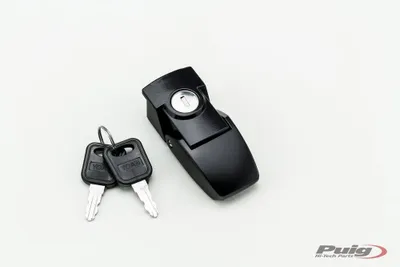 Zdjęcie produktu dla PUIG 7548N Części zamienne - Zamki pasujące do SYM SYMPHONY SR 125 Czarny