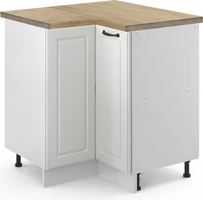Image de Meuble d'angle Vicco R-Line Blanc campagne 75.6cm , PT Chêne, Model 46022