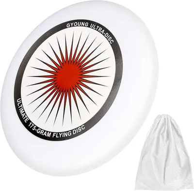 Produktbild von Professionelle Frisbee 175 g, langlebiges PE-Material, für Wettkampf und Freizeit, inklusive Tragetasche