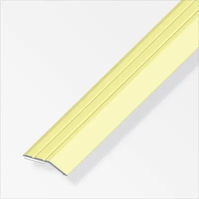 Produktbild von alfer Flachabschlussprofil 1 m, 30 x 5 mm Aluminium eloxiert messing