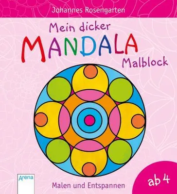 Produktbild von Mein dicker Mandala-Malblock