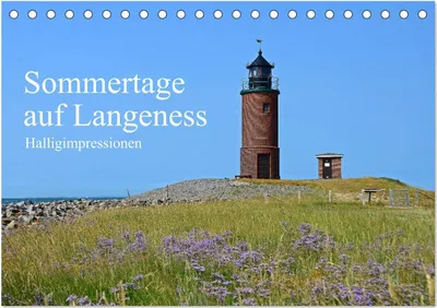 Produktbild von Sommertage auf Langeness (Tischkalender 2025 DIN A5 quer), CALVENDO Monatskalender