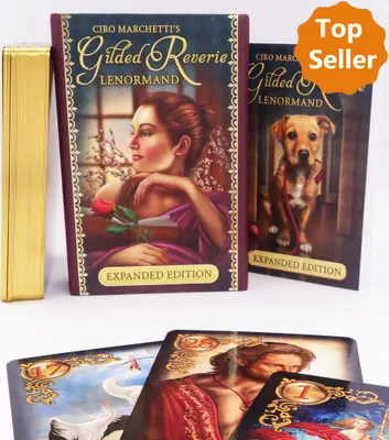 Produktbild von Gilded Reverie Lenormand, Leno rmand-Karten