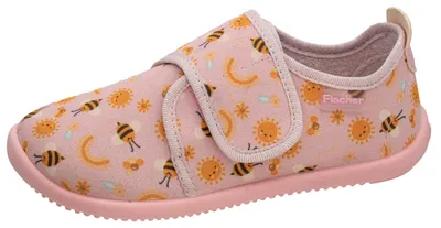 Produktbild von Fischer Markenschuh Kinder-Barfuss-Hausschuhe - Mehrfarbig rosa