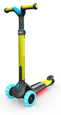 Produktbild von BERG Kinderroller Nexo für Kinder ab 2 Jahren klappbar LED-Deck Lime