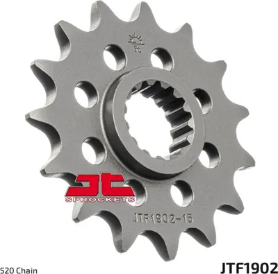 Obrázok produktu pre Zębatka Przednia JT JTF1902 17RB Z GUMĄ KTM LC4 400 600 620 640 690 Stalowa