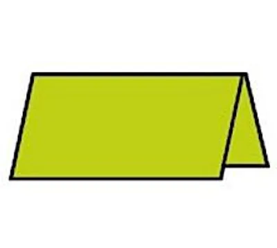 Produktbild von Rössler Papier Paperado-Tischkarte Maigrün 100x100 mm, ein Stück