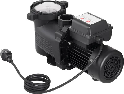 Obrázek produktu pro SucceBuy bazénová čerpadlo 550 W, filtrační čerpadlo s maximálním průtokem 14 000 l/h, jednostupňové bazénové čerpadlo, 3450 ot./min, maximální výška zdvihu 12 m, s 24hodinovým časovačem a filtračním košem, vhodné pro nadzemní a zapuštěné bazény a vířivky
