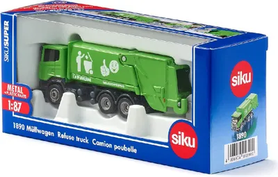 Produktbild von SIKU Super - Müllwagen Scania 1:87