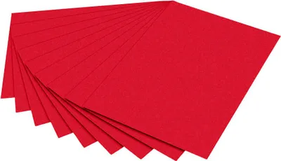 Zdjęcie produktu dla folia 6420 100er Tonpapier DIN A4 130 g/qm hochrot(T)