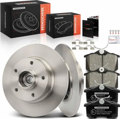 Image de Frankberg 2x disques de frein 4x plaquettes de frein essieu arrière pour Renault Megane III DZ0/1 B3 BZ0/1