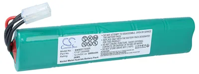 Produktbild von vhbw Akku Ersatz für 11141-000068 für Medizintechnik (3000 mAh, 12 V, NiMH)