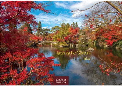 Produktbild von Japanische Gärten Kalender 2026 - Wandkalender | Fotokalende
