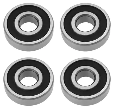 4x 6303-2RS Kugellager, 17x47x14 mm, doppelt abgedichtet