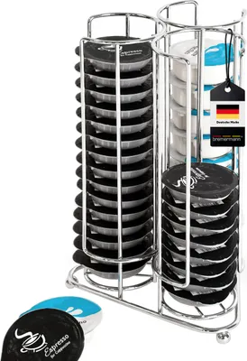 Produktbild von bremermann Kapselständer, Kapselhalter "Tassimo" für bis zu 51 Kapseln, chrom
