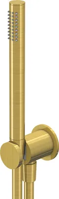 Produktbild von Steinberg Serie 340 Handbrausegarnitur, inklusive integrierter Brauseanschlussbogen, Brauseschlauch, Halter, 3401670BG