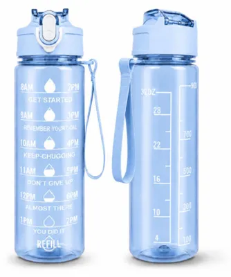 Produktbild von Sportflasche Wasserflasche Trinkflasche Flasche 750 ml - Blau