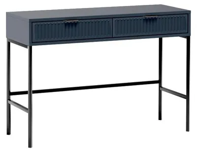 Produktbild von Masseno Schminktisch ZIGO Kosmetiktisch mit 2 Schubladen, Blau