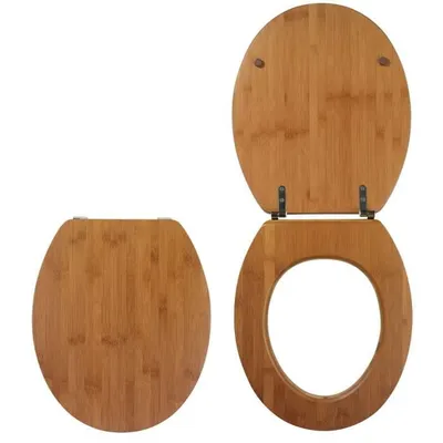 Immagine prodotto di Wirquin 20719732, rotondo, sedile WC morbido, bambù, bambù, 2,6 kg