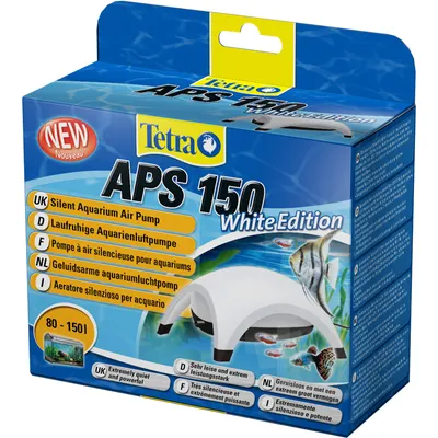 Produktbild von Tetra Luftpumpe Edition APS 150 Weiß für leisen Betrieb und hohen Luftstrom