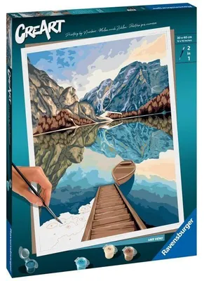 Productafbeelding van Ravensburger? CreArt large format 30x40 cm? Lake views? 12 year olds? 23612