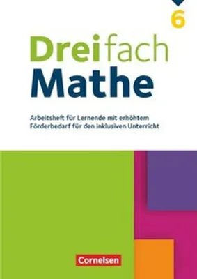 Produktbild von Dreifach Mathe 6. Schuljahr - Zu allen Ausgaben - Arbeitsheft mit Lösungen