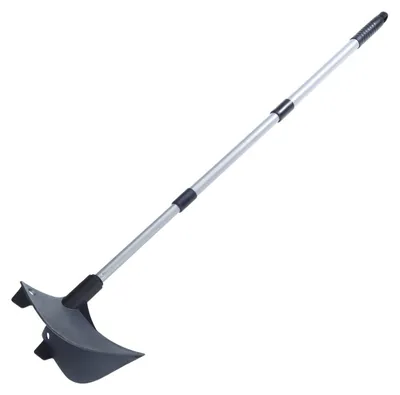 Produktbild von Gartenpflug mit Aluminium-Teleskopstiel 69-139 cm, 15 cm Arbeitsbreite