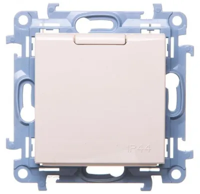 Obrázek produktu pro Kontakt-Simon CGZ1BU.01/41, Bílá, Plast, IP44, 250 V, 77 mm, 44 mm