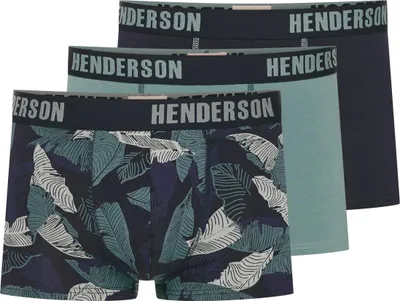 Produktbild von Henderson Bokser Shorts Scope - 3er Pack, 93% Baumwolle, 7% Elasthan, Bequemer Schnitt und perfekte Passform, Herrenunterwäsche für täglichen Komfort und Stil
