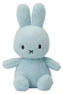 Obrázek produktu pro Miffy Froté plyšová hračka 23 cm světle modrá