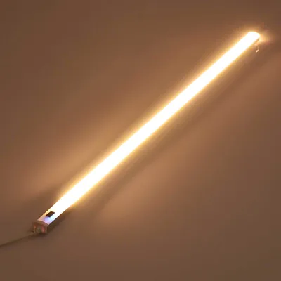 Produktbild von 2X50cm LED Unterbauleuchte Schranklicht mit Berührungsloser Sensor Lichtleiste Küchenlicht Unterbau Beleuchtung Led Leiste für Schrank,Regale,Warmweiß