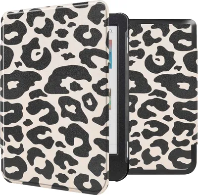 Produktbild von imoshion Design Slim Hard Case Klapphülle Kobo Clara Colour / BW - Leopard