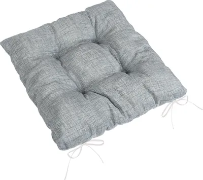 Produktbild von LADA gestepptes Sitzkissen - 40x40 cm - Grau